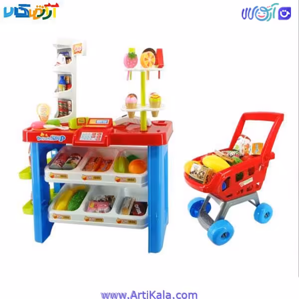 ست فروشگاهی کودک مدل super market  play set 303