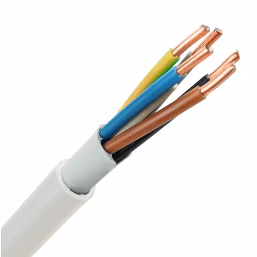 کابل مفتولی مس پنج در دو و نیم سیمیا (300/500V)