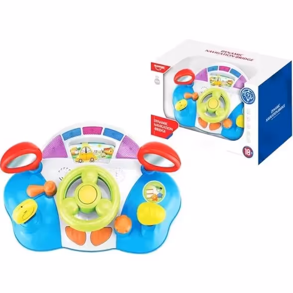 فرمان اسباب بازی موزیکال راننده کوچولو هانگر Huanger مدل HE0507