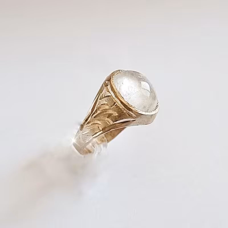 انگشتر نقره مردانه نگین در نجف کد 00