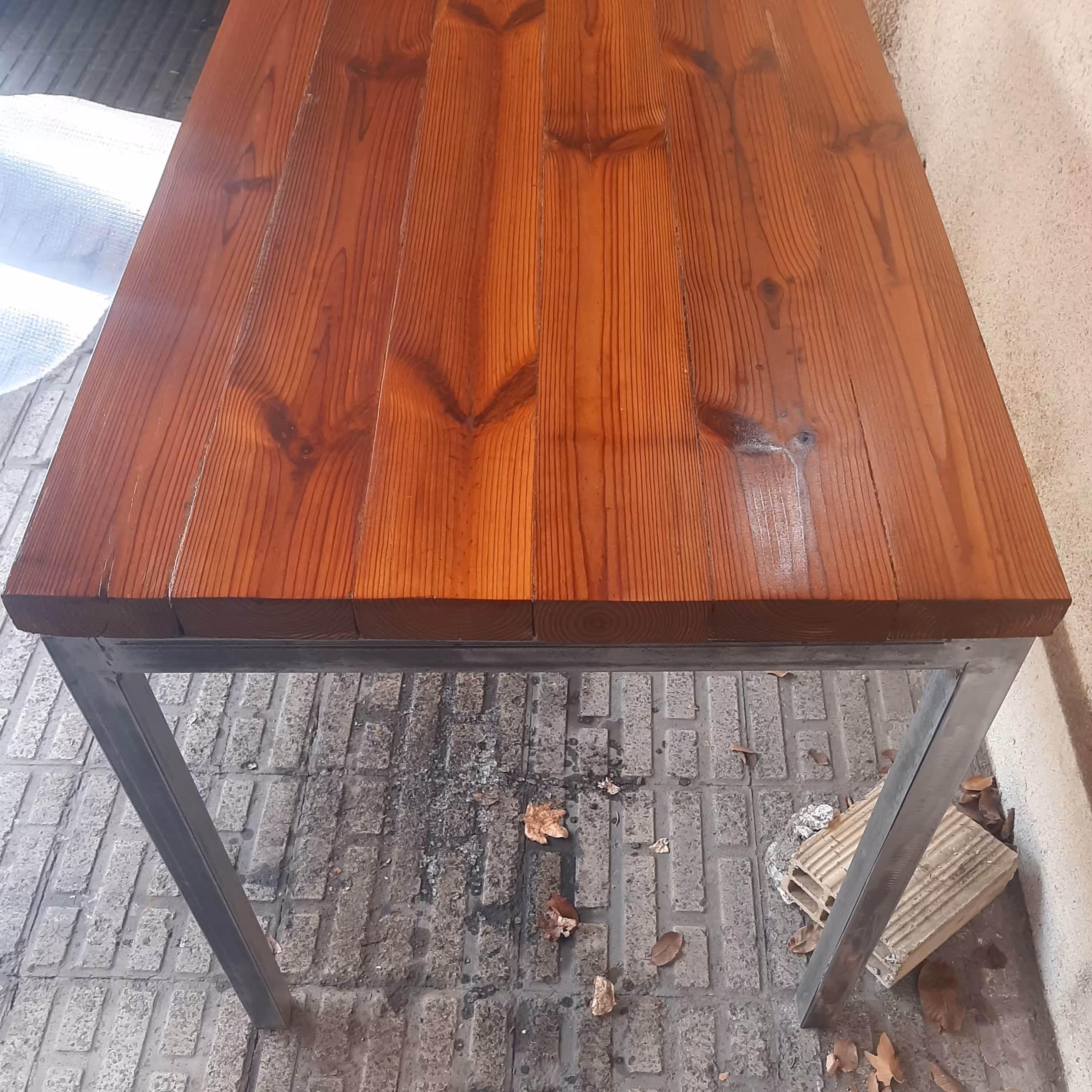 میز ناهارخوری ترمو وود  مدل مسیس