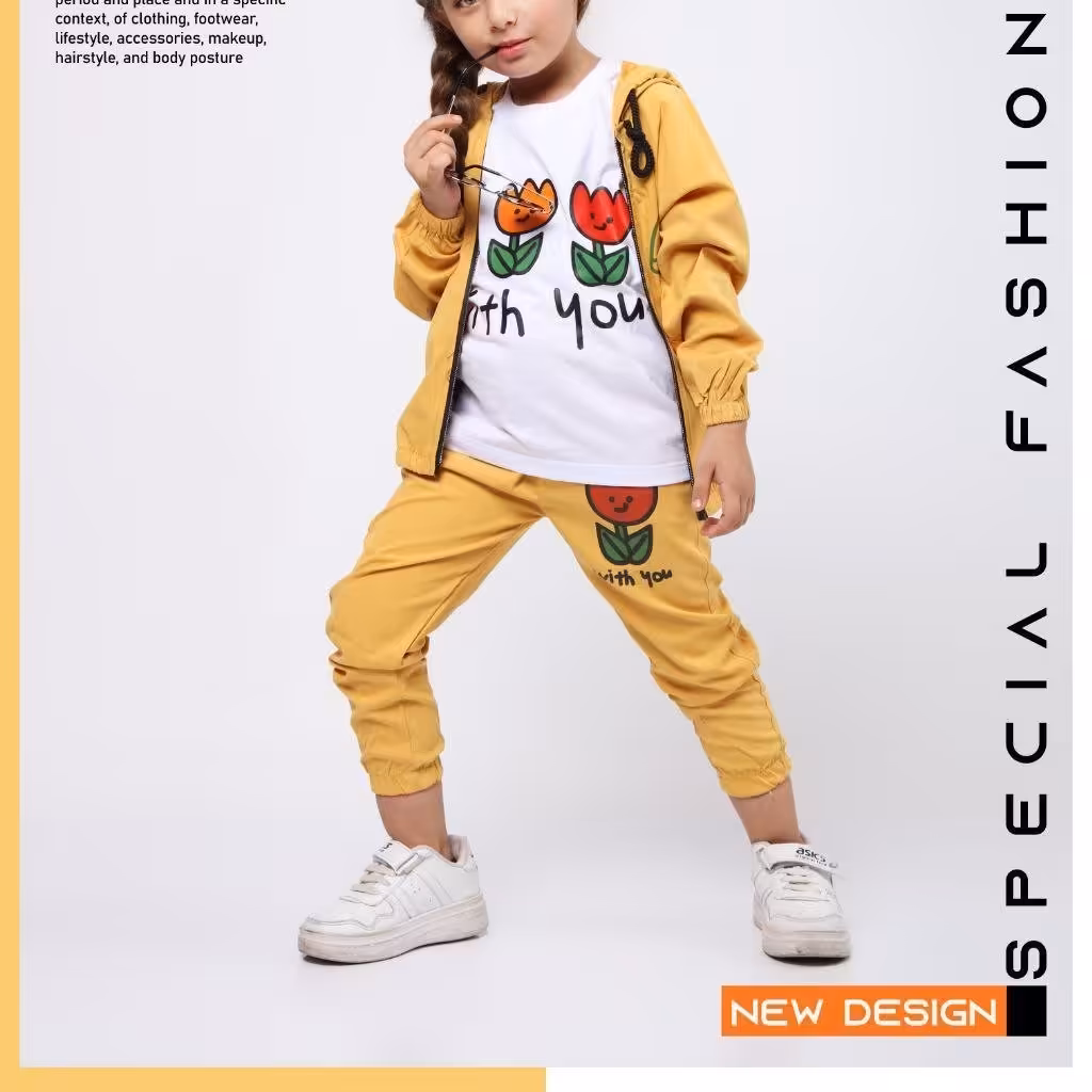 سه تیکه سویشرت شلوار تیشرت آستین کوتاه، کیفیت عالی،  مناسب 4 تا 9 سال، جنس سویشرت و شلوار میکرو ، جنس تیشرت پنبه عالی