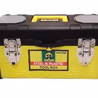 جعبه ابزار با کفی فلزی پاندا سایز 15 اینچ