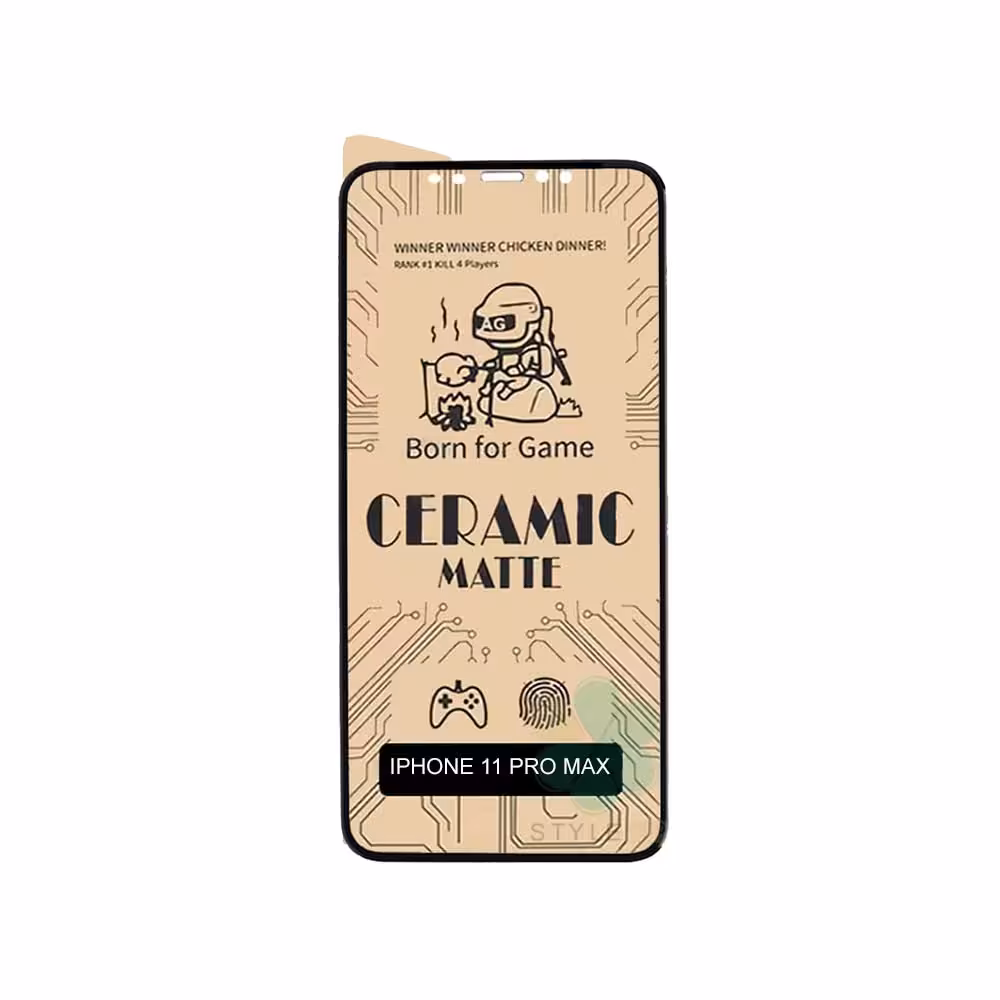 گلس سرامیکی مات گوشی ایفون Apple iPhone 11 Pro Max