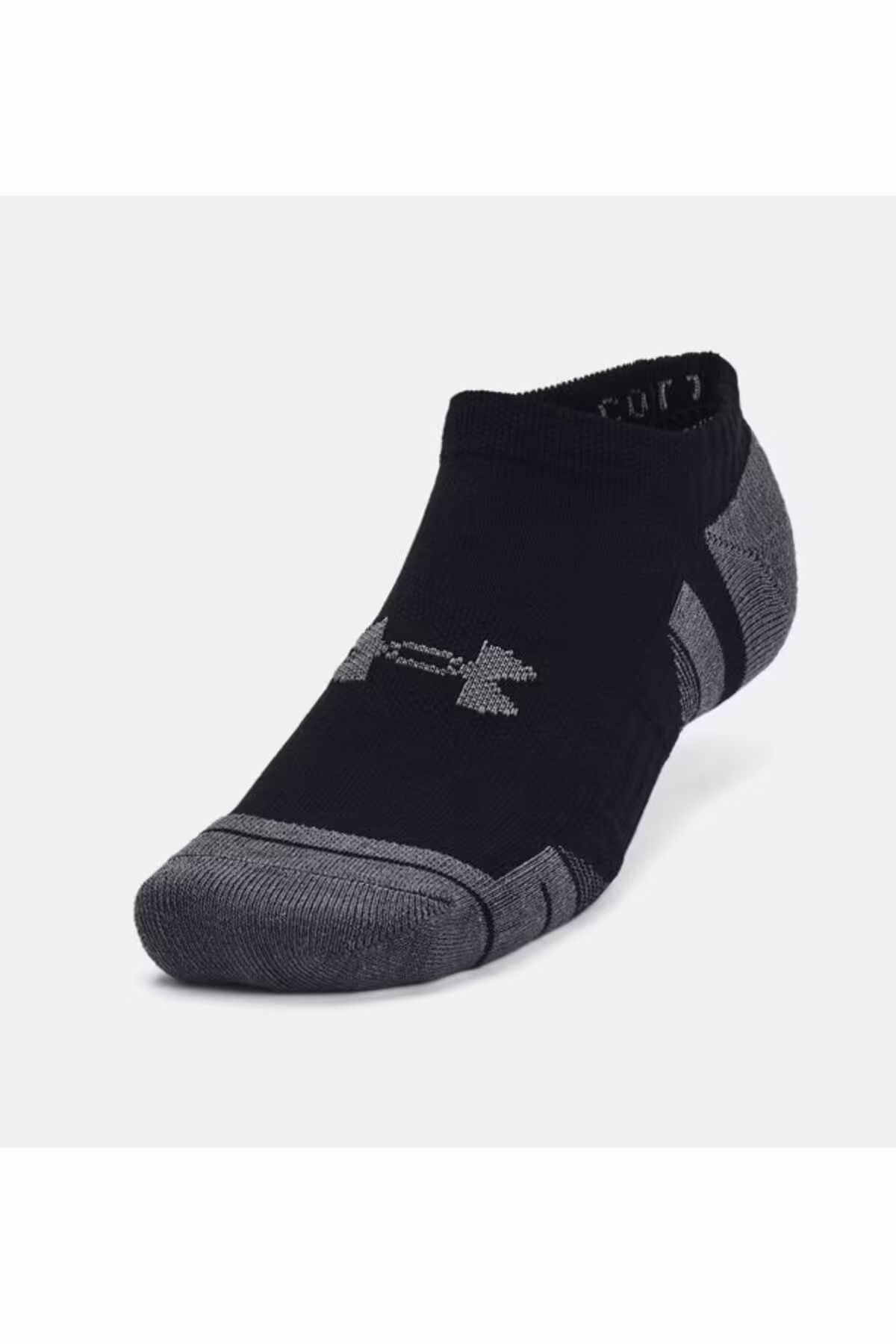 جوراب ورزشی خاکستری مردانه و زنانه UA 3 NO SHOW 001 Under Armour