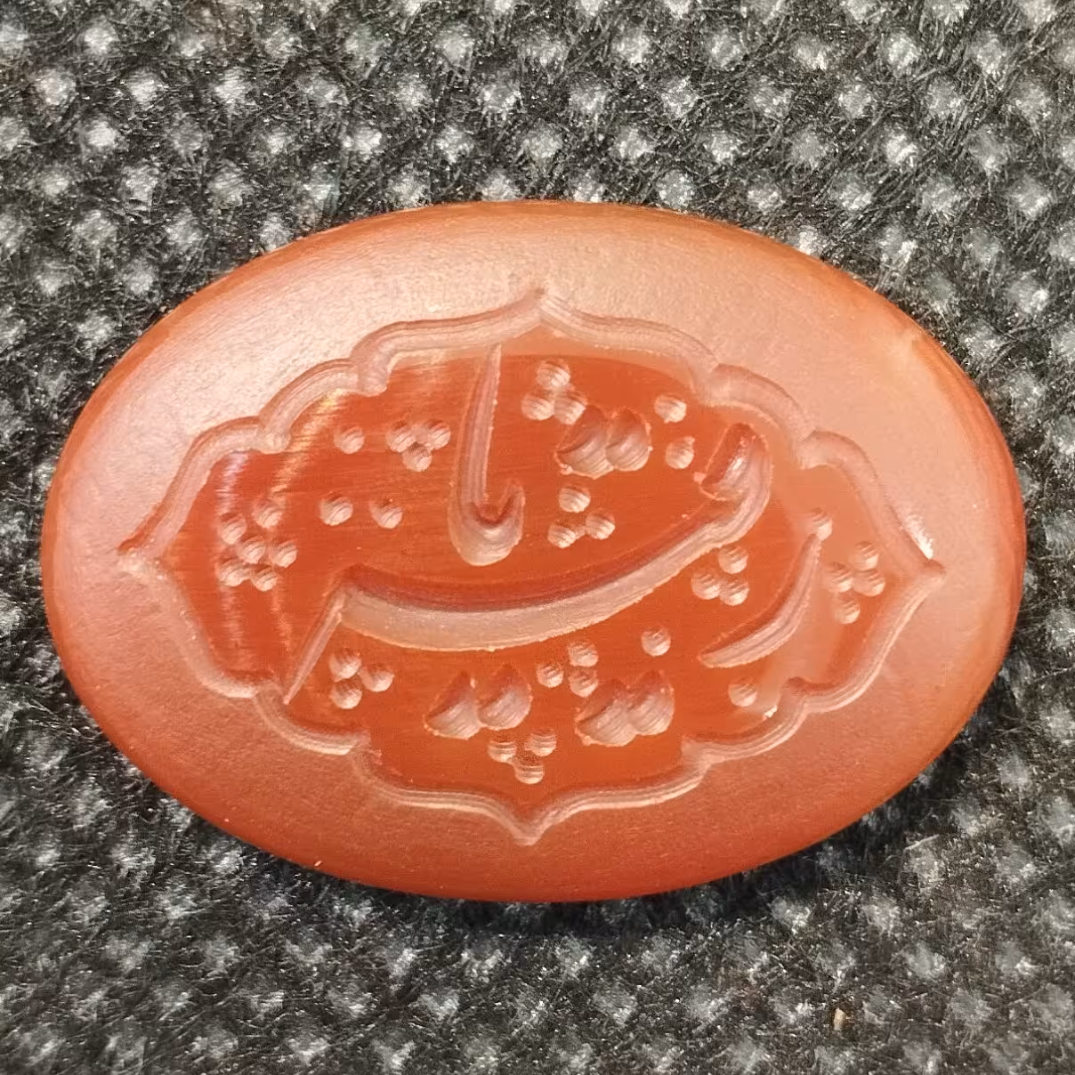 سنگ عقیق خطی مدل یا رقیه کد67