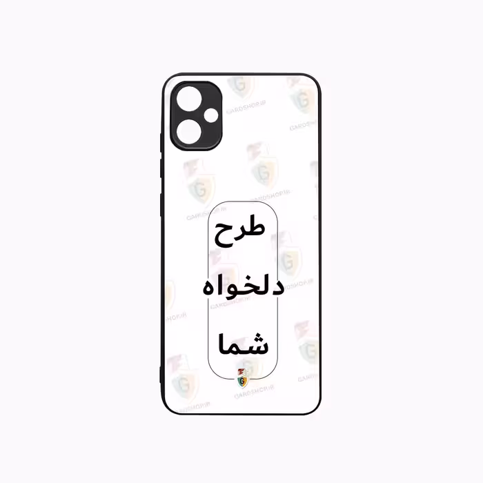 قاب طرح دلخواه گوشی سامسونگ A05  محافظ لنز پشت گلس