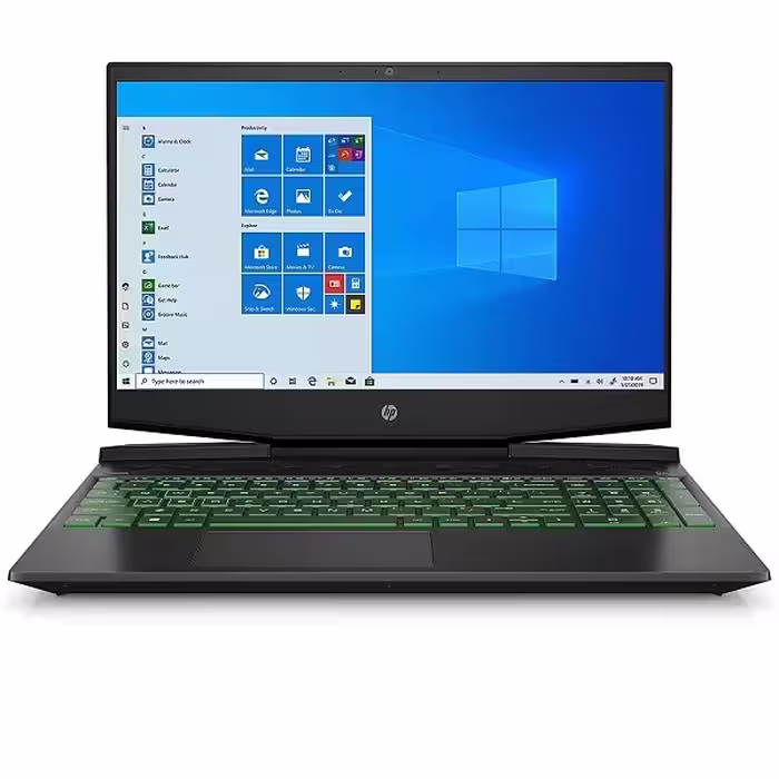 لپ تاپ اچ پی 15.6 اینچی مدل Pavilion Gaming 15 DK1039nia با پردازنده Core i7، رم 8GB، حافظه 1TB HDD و 256GB SSD، گرافیک 6GB