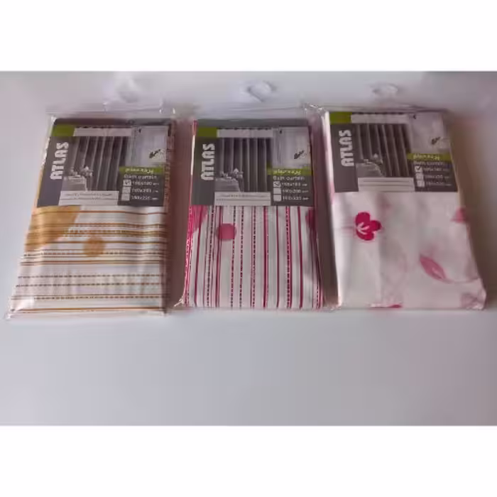 پرده حمام اطلس در ابعاد 180×180 سانتیمتر