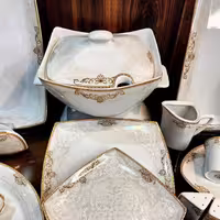 چینی پردیس نوبل طلایی 105 پارچه درجه عالی