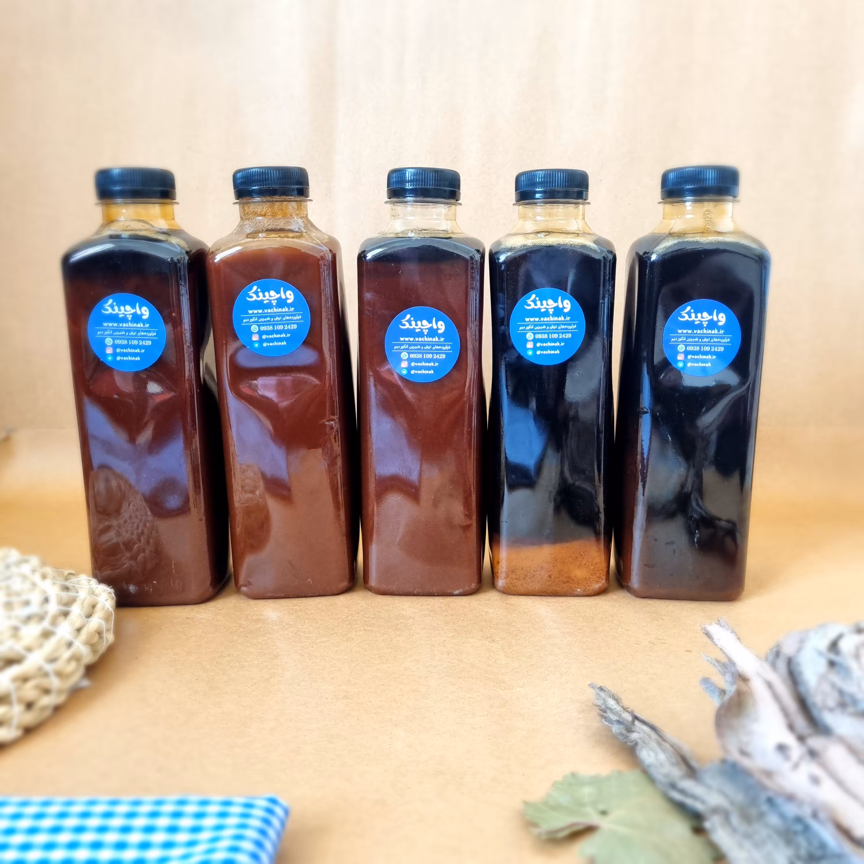 تخفیف ویژه 5 عدد شیره انگور  دیم (6 کیلو)