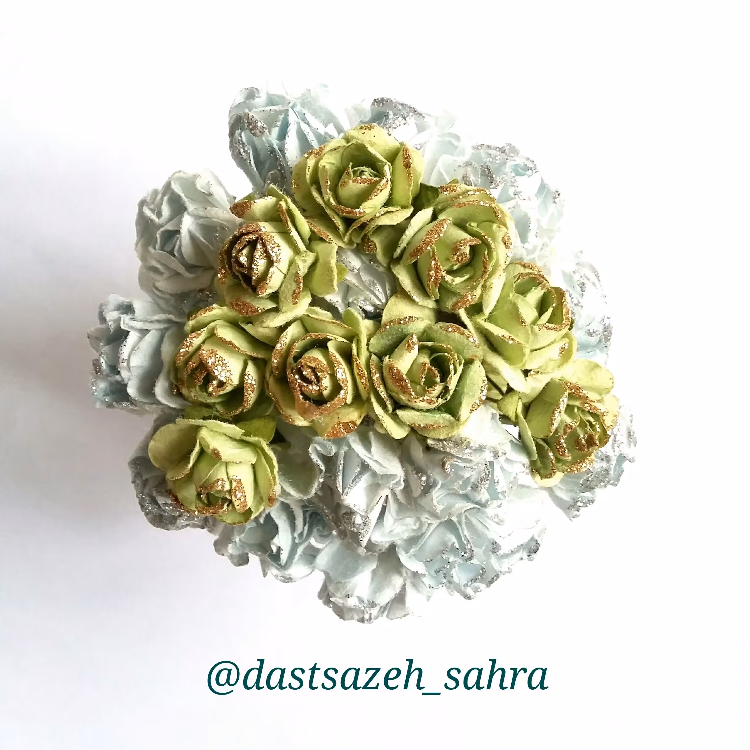 جعبه گل (باکس گل) با حرف اول اسم