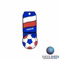 فلش مموری فانتزی دایا دیتا  پرچم فرانسه مدل PS1012-7 ظرفیت128GB -USB2 