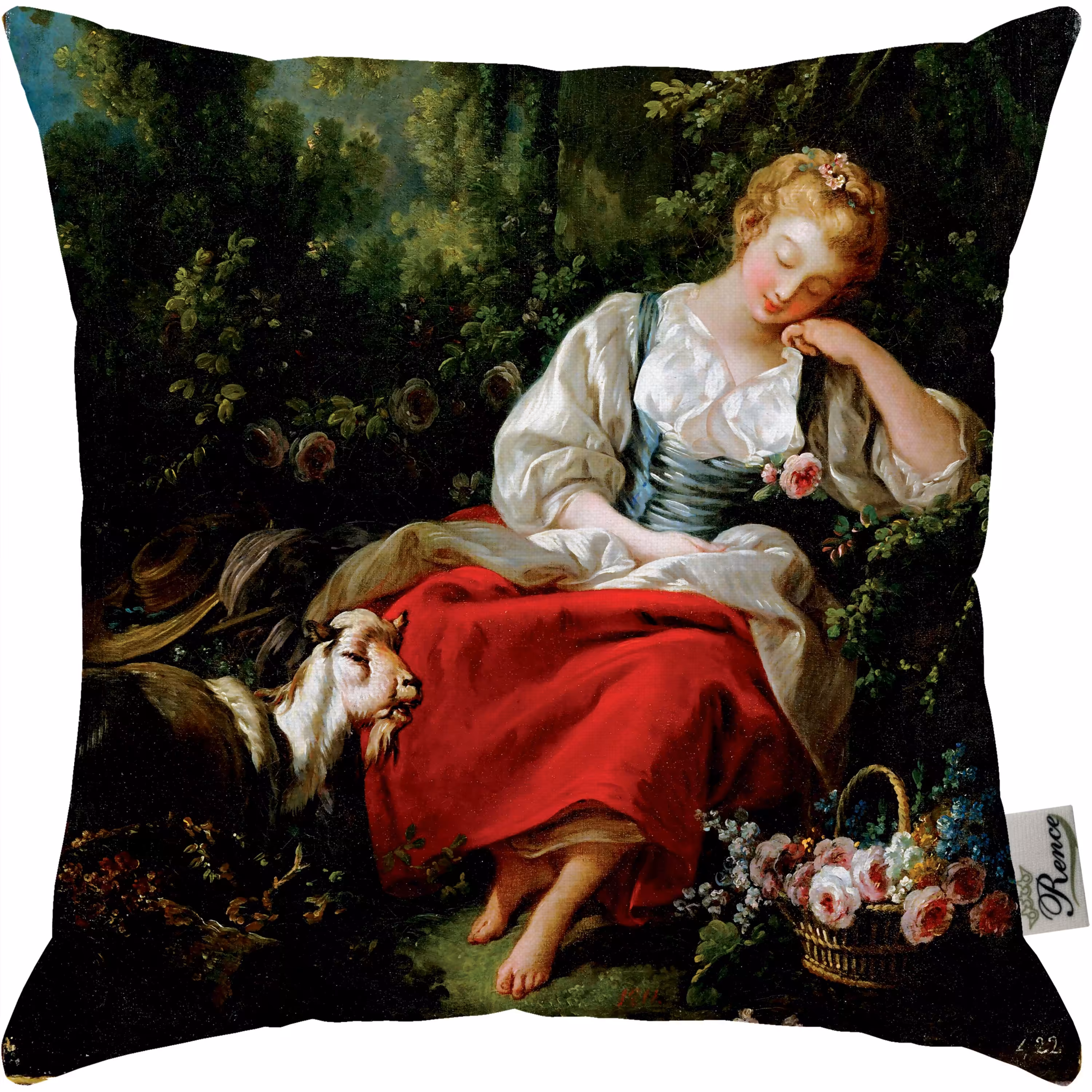 کاور کوسن مخصوص مبل صندلی راحتی نشیمن سایز 33 در 33 مدل C3-706 شرکت رنس