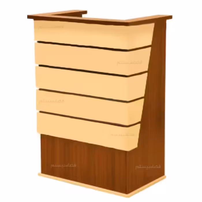 میز تریبون طرح دار کد 602