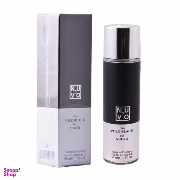 ادوپرفیوم مردانه نوو (Nuevo) مدل Polo Black حجم 50 میلی‌ لیتر