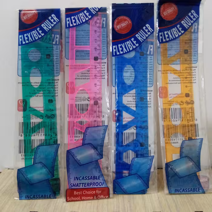 خط کش های ژله ای شابلونی 20سانتی -خطکش