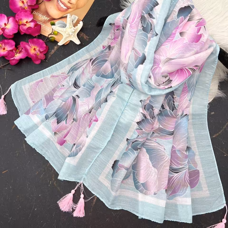 شال نخی منگوله