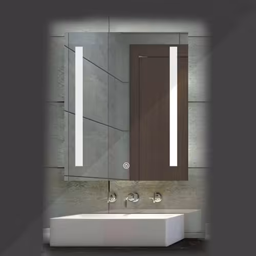 آینه چراغ دار مستطیلی مدل FK-113