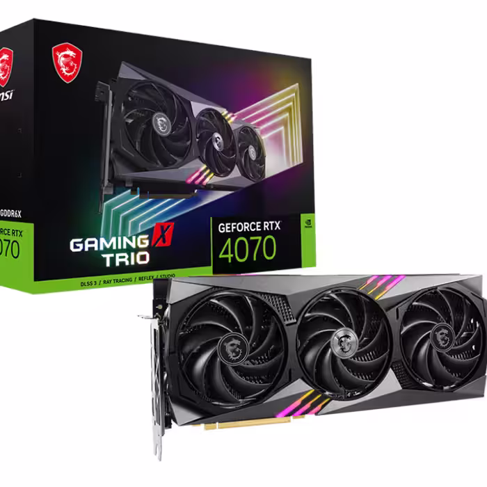 کارت گرافیک ام اس ای MSI RTX 4070 Ti GAMING X TRIO 12G