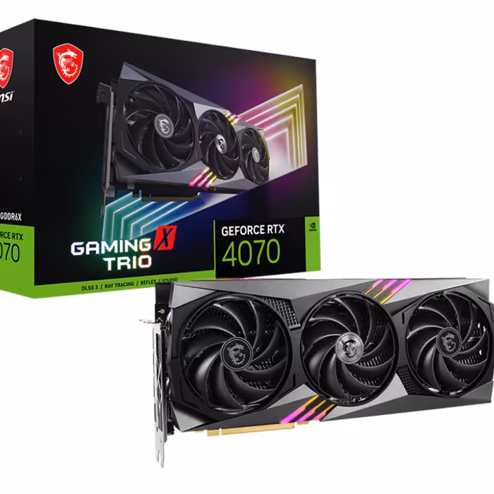 کارت گرافیک ام اس ای MSI RTX 4070 Ti GAMING X TRIO 12G