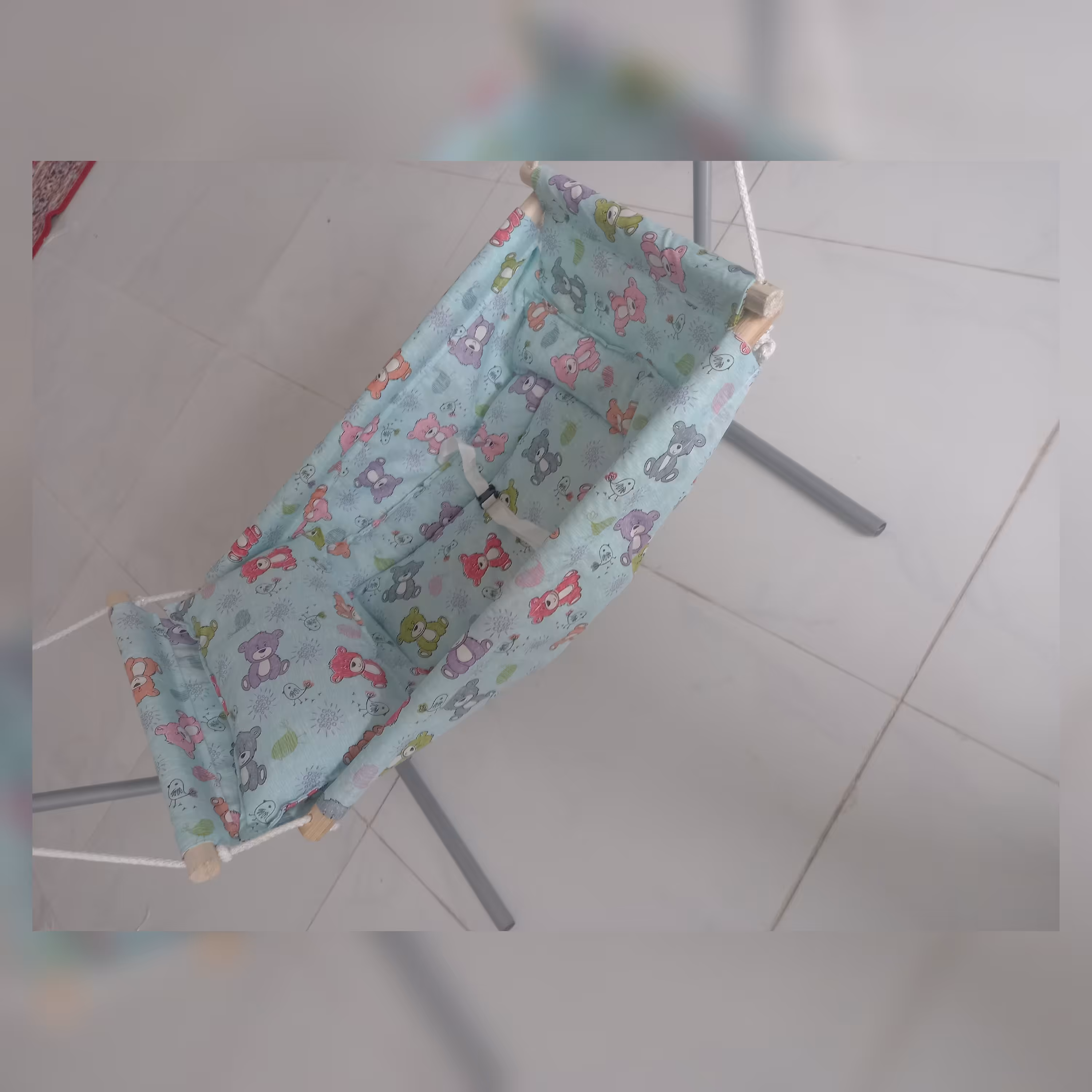 بانوج نوزاد و کودک و گهواره نوزاد و ننو