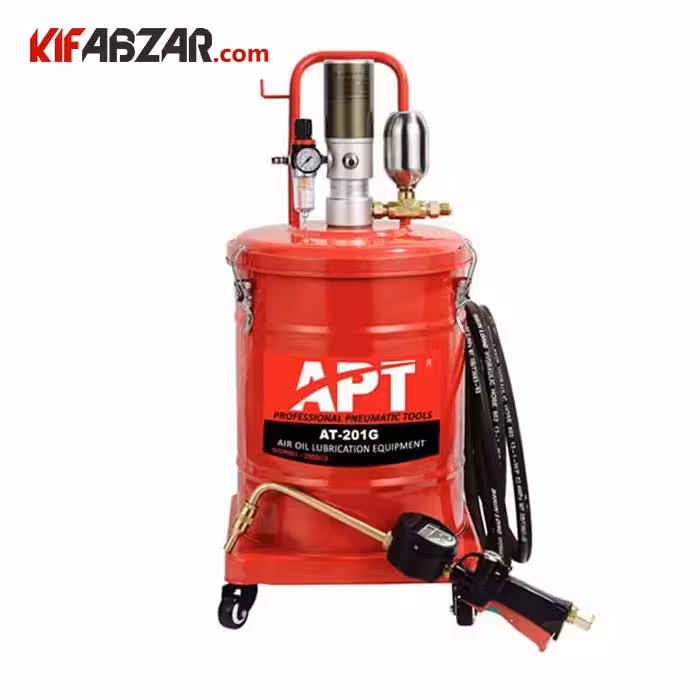 واسکازین پمپ بادی 50 لیتر  ای پی تی مدل AT 201G