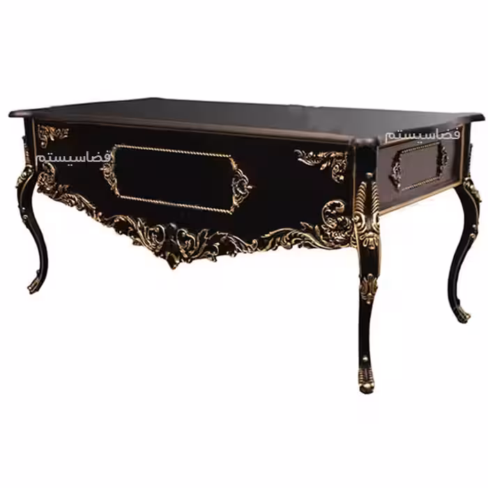 میز مدیریت کلاسیک کد 171 برند فضاسیستم