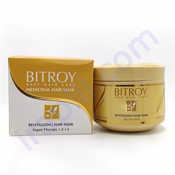 ماسک مو حیات بخش و ویتامینه حاوی روغن آرگان بیتروی 400 میلی لیتر