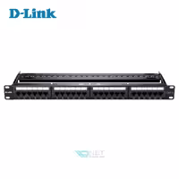 پچ پنل CAT 6UTP 24Port دی لینک مدل D-Link NPP-C61BLK241