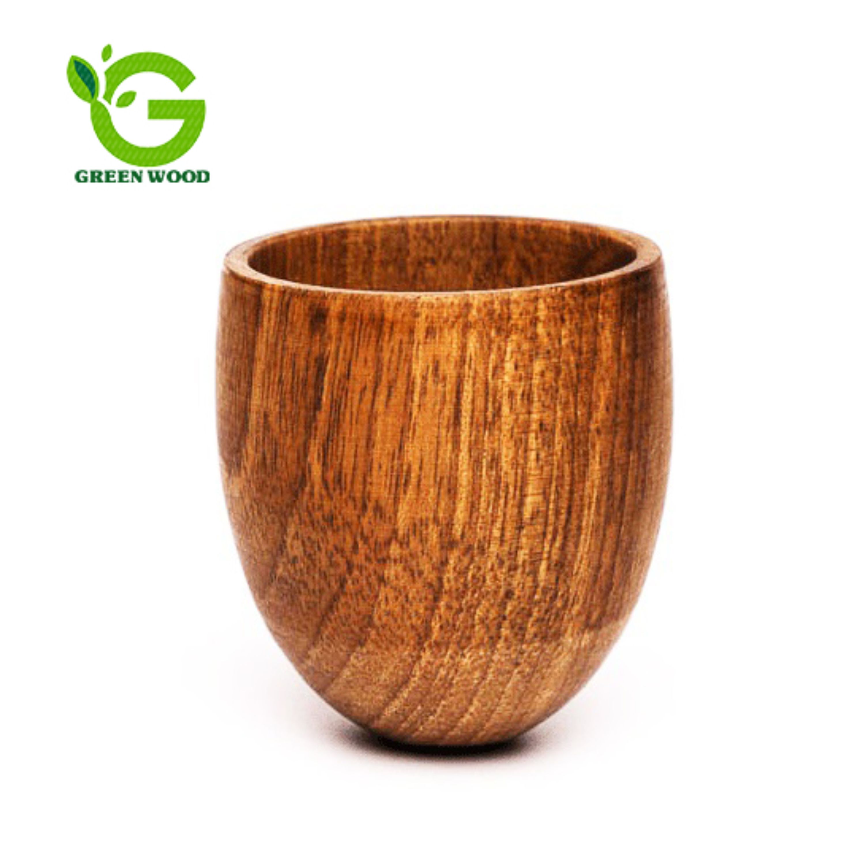 فنجان چای و قهوه چوبی عناب مدل H7 کد Gw51101007