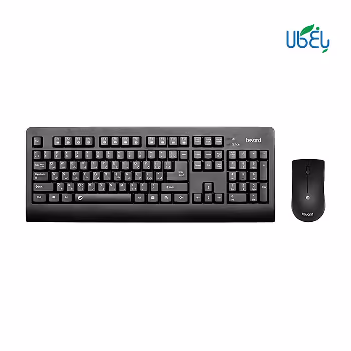کیبورد و موس بی‌سیم بیاند Beyond BMK-4550 با حروف فارسی