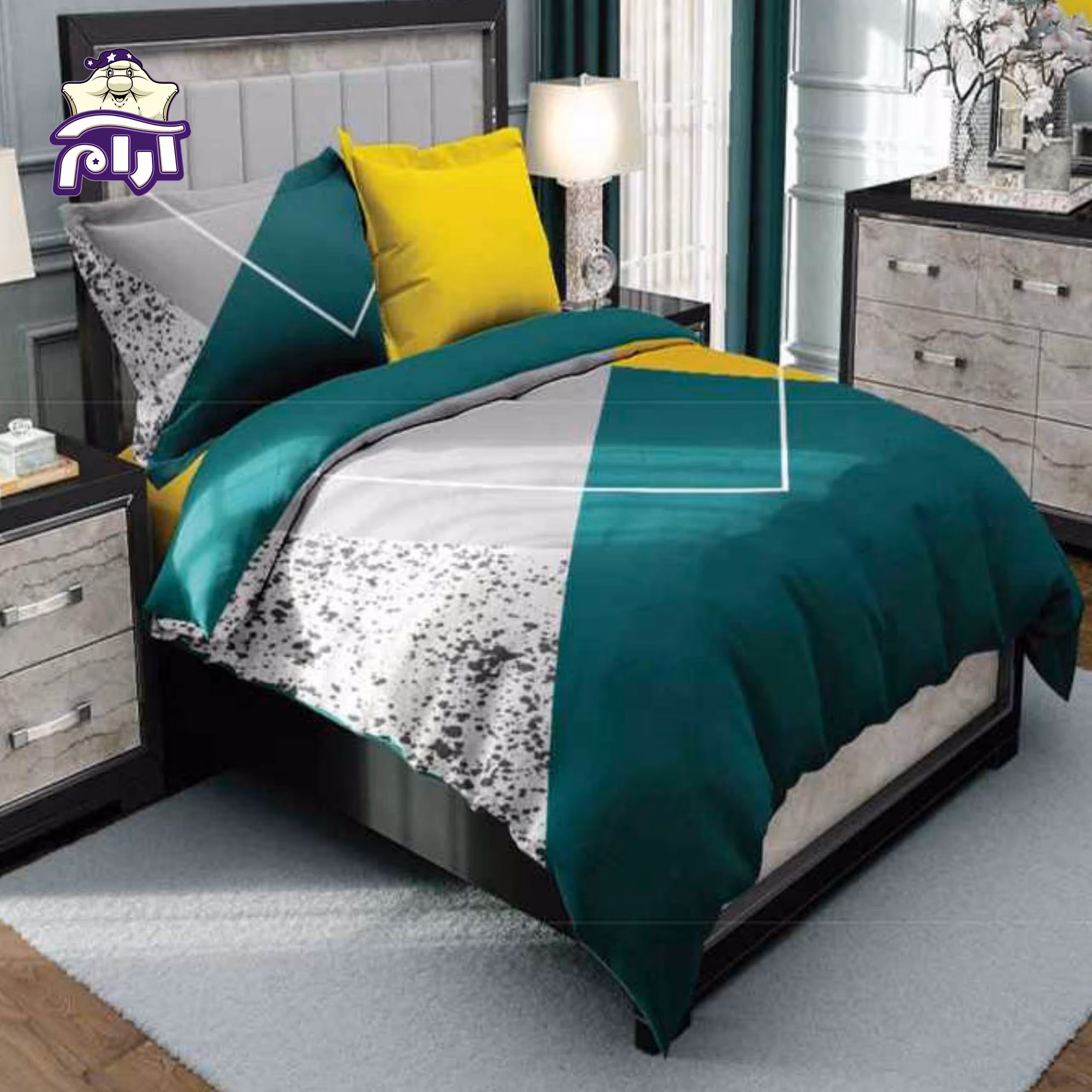 سرویس روتختی لحاف یک نفره سارای 3 تکه کد 1179