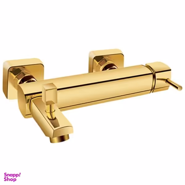 شیر حمام شودر مدل یونیک طلایی براق