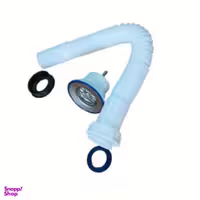 سیفون روشویی دوریکا مدل یک لگنه فلکسی