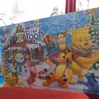 پازل بچگانه  چوبی سایز بزرگ