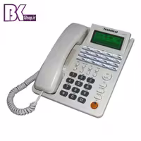 تلفن رو میزی با سیم تکنیکال دو خط مدل TEC-6111