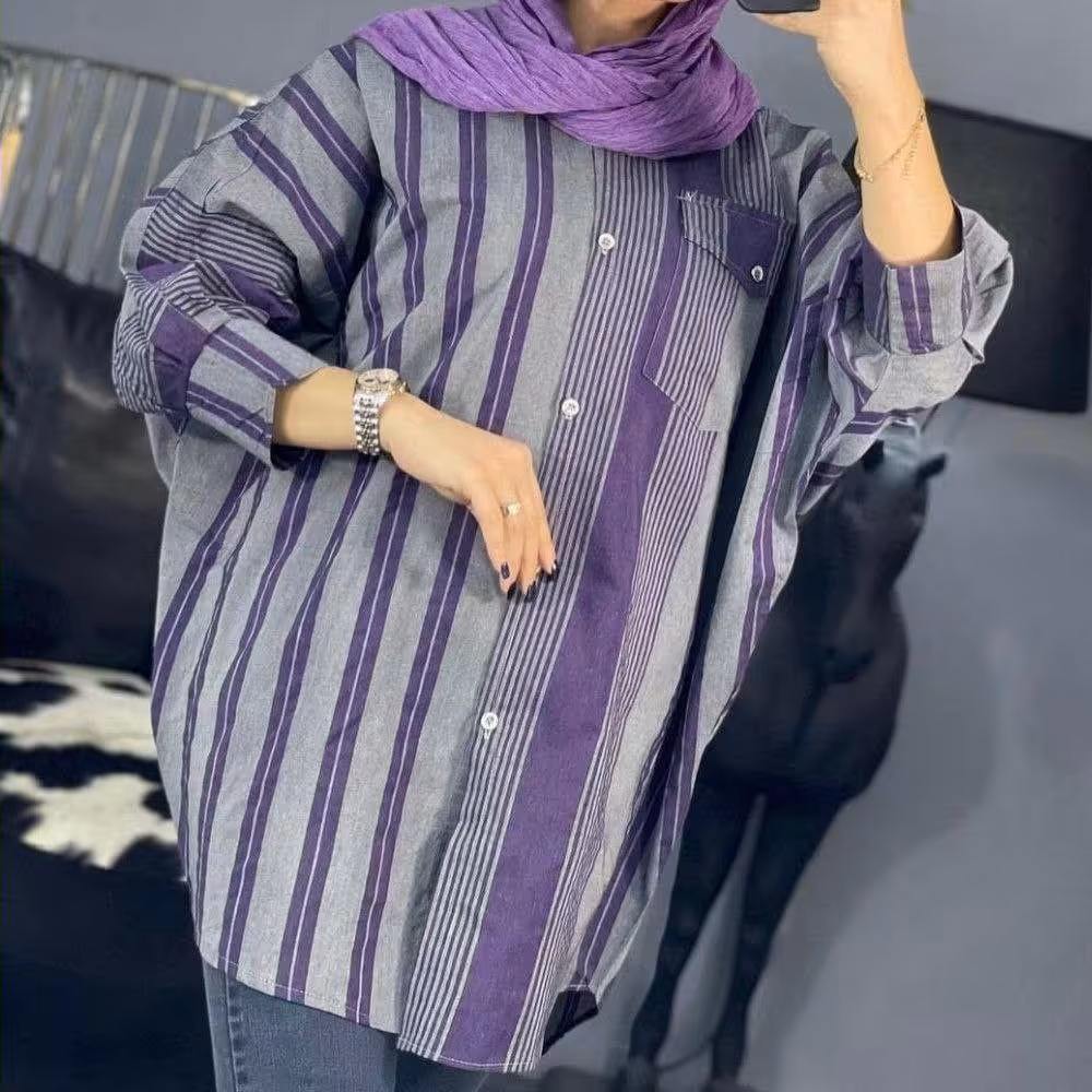 مانتو پانچ کتان نخ