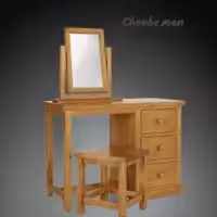 میز آرایش تمام چوب