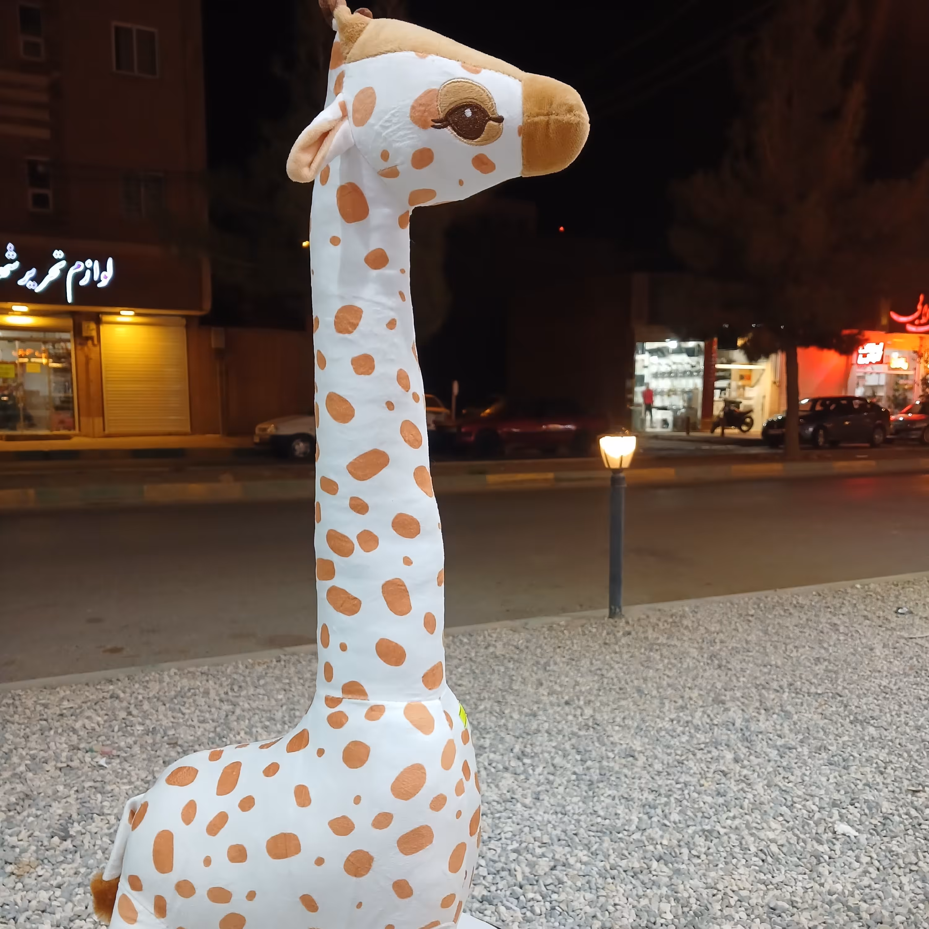 عروسک زرافه 77 سانتی اورجینال