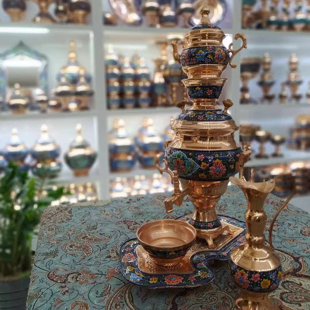 سرویس سماور مس و پرداز