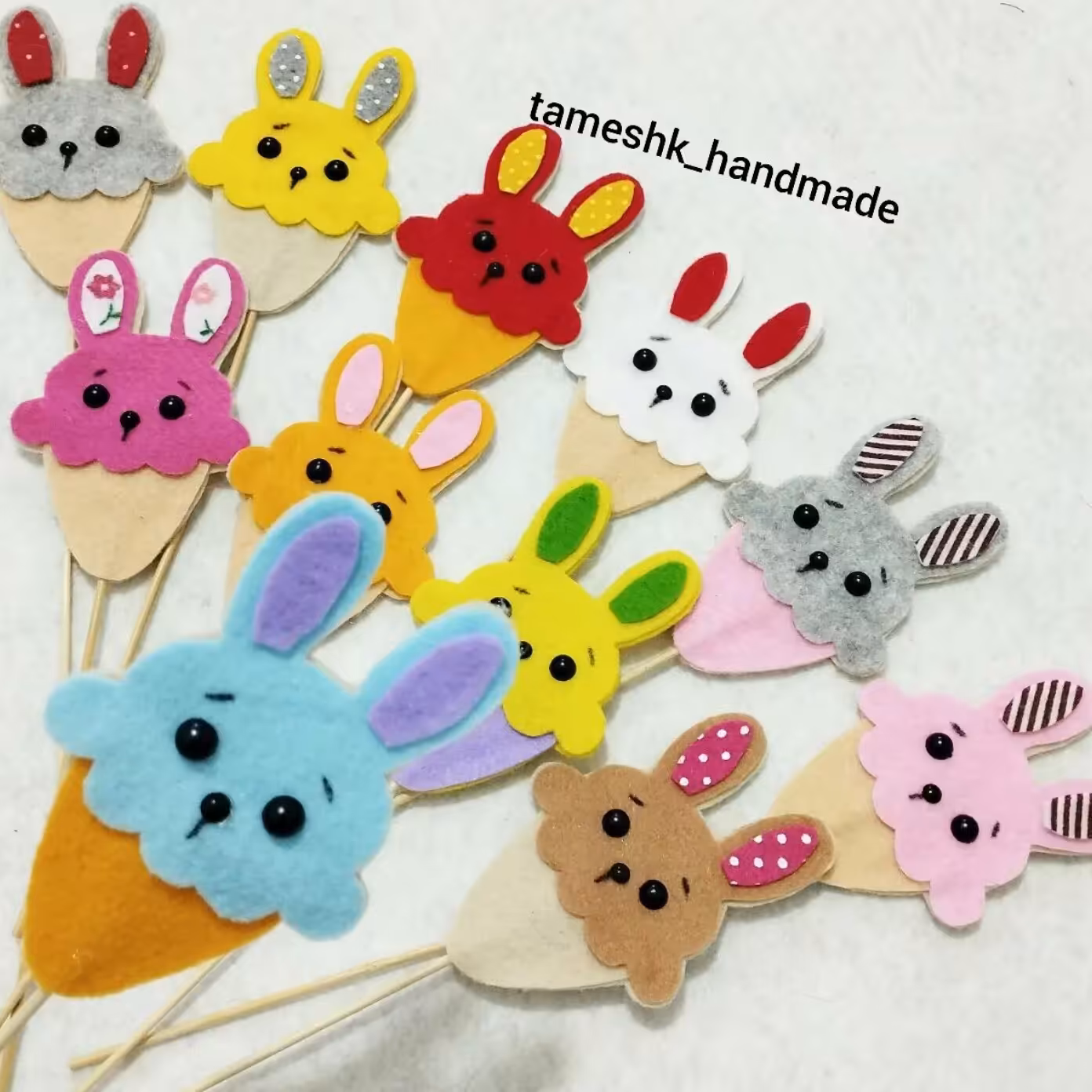 تاپر خرگوش نمدی نماد سال 1402