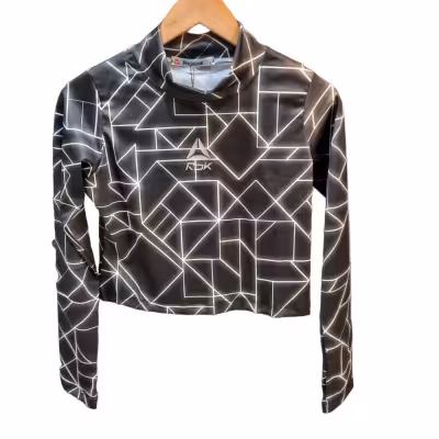 کراپ نیم تنه آستین دار ورزشی زنانه سابلی