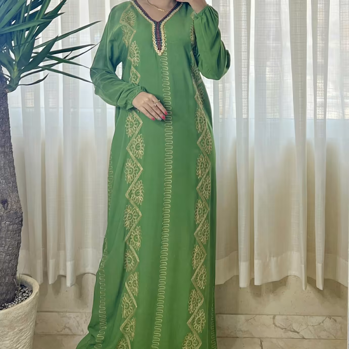 ساحلی نخی عربی وارداتی از دبی