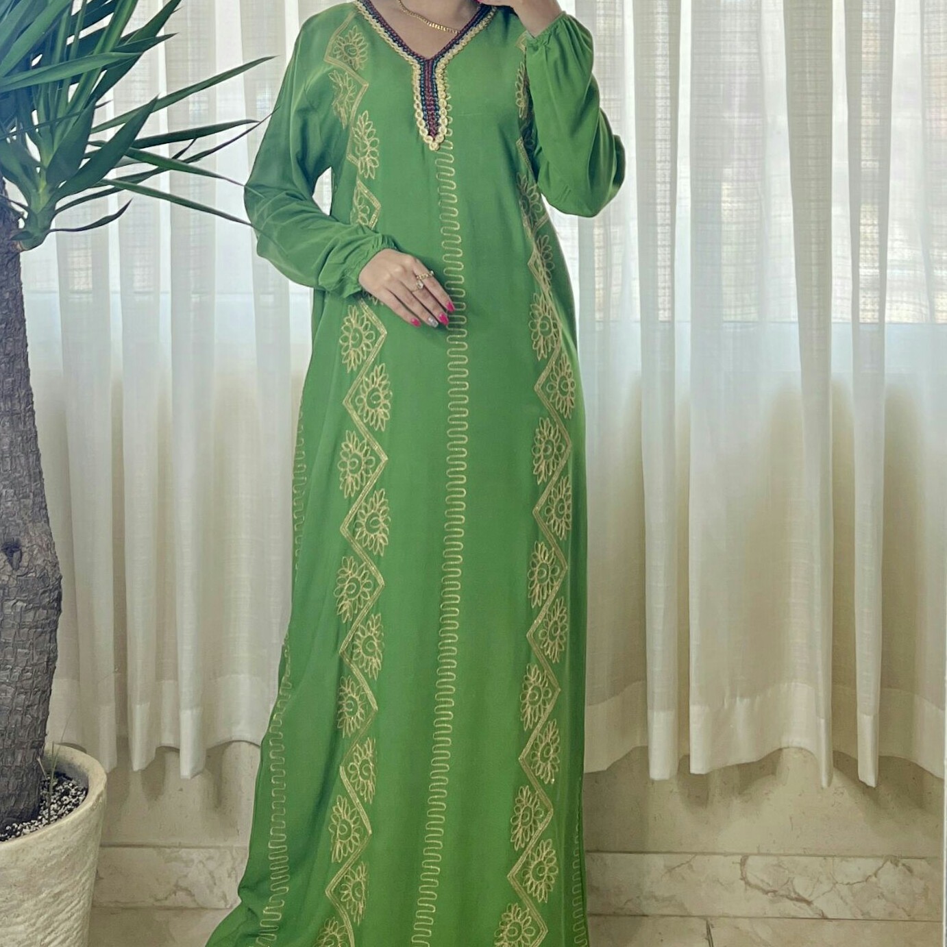 ساحلی نخی عربی وارداتی از دبی