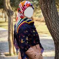 روسری نخی چهار فصل  برند سالینو  قواره 140  دور ریش  