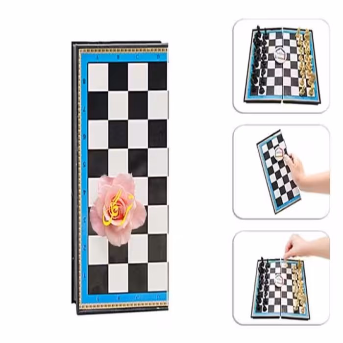 شطرنج جعبه ایی  طرح یک قیمت خوب بسته دو عددی