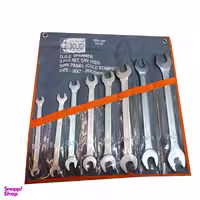 آچار دو سر تخت سولید مدل 007 مجموعه 8 عددی