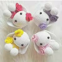 خرگوشهای بهاری🐰
دستباف ناری🧶