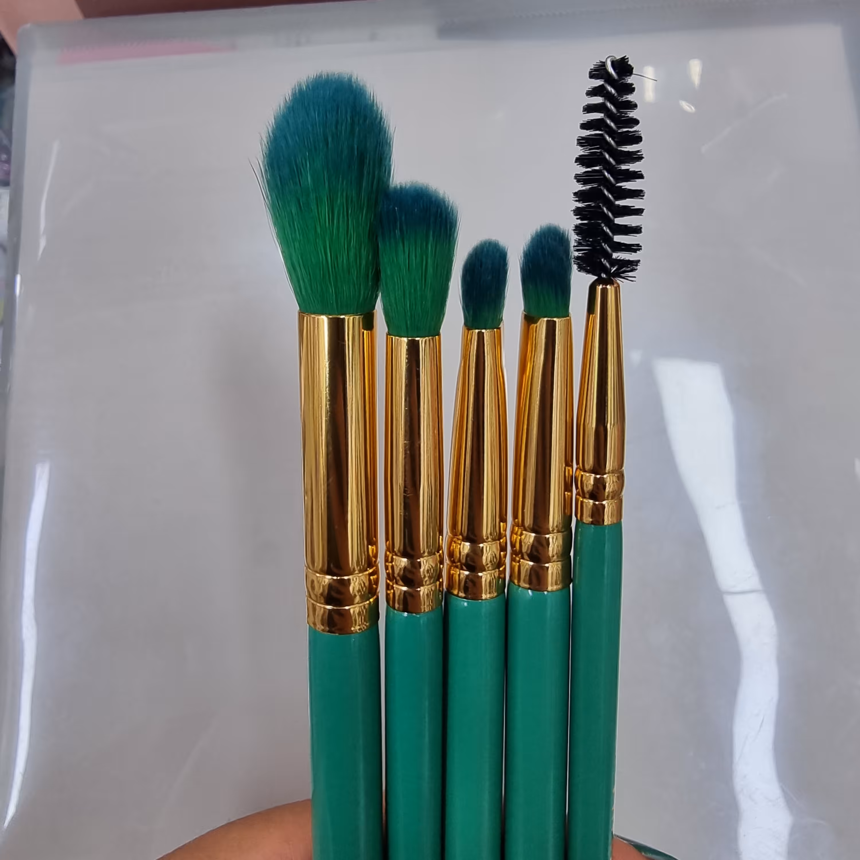 براش سایه فید سایه ابرو خط چشم رژگونه وپودر فیکس. 4تکه